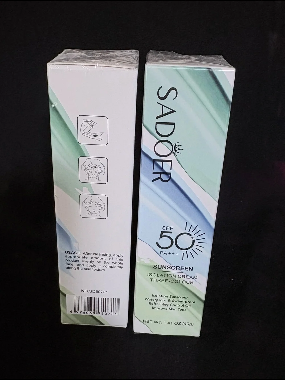 Exfoliating Gel and Sunscreen (2 of each)